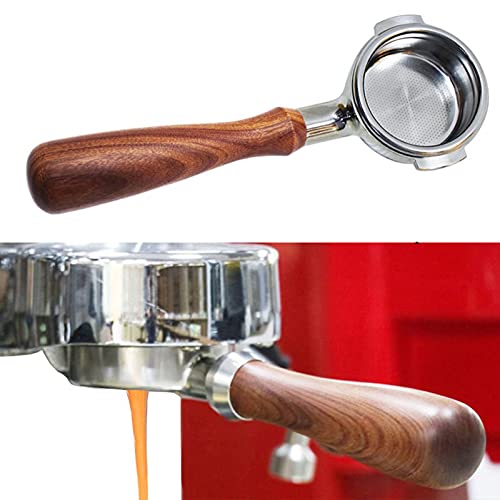 LZhappy Portafiltro de Repuesto de 54 mm, Cesta de Filtro sin Fondo de café, Accesorio de Repuesto para máquina de café… - Imagen 5