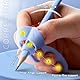 EAVUYIS 8 Stück Schreibhilfe für Stift Kinder, Silikon Stifthalter Kinder Hilfe, Ergonomische Bleistiftgriffe, Stifthaltung Kinder Hilfsmittel für Kinder Korrektur des Stiftgriffs