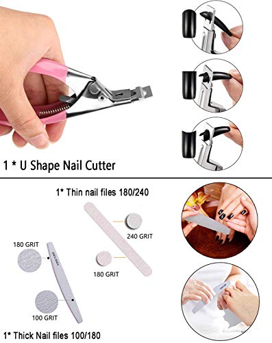 Set de manicura con 7 piezas y accesorios para uñas miniatura 3