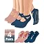 4pairs- 2blue+2pink