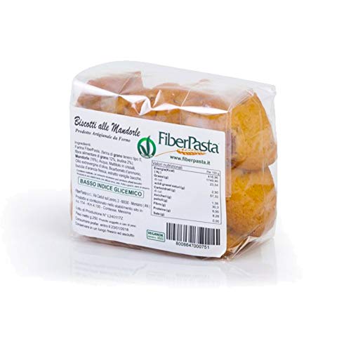 Fiber Pasta Biscotti alle Mandorle a basso indice glicemico