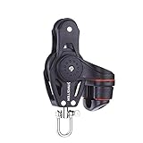 Master 57mm Fiddle/Swivel/Cleat Sailboat Ball Bearing Block