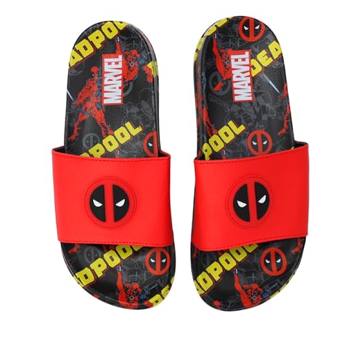 Deadpool Soccer Slide for Men, Boys2
