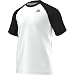 adidas Performance Men's Ultimate Short Sleeve Tee, Large, White/Black/Black