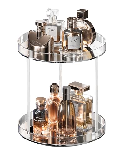 Lolalet 360 Degree Rotating Acrylic Perfume Organizer...