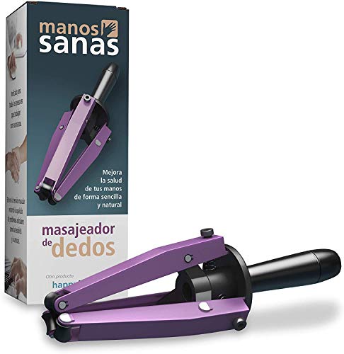 Happpylegs. Masajeador Manual de Dedos para unas Manos Sanas Apto para Rehabilitación Recuperación y Alivio del Dolor. Mejora la Circulación de los Dedos y las Manos