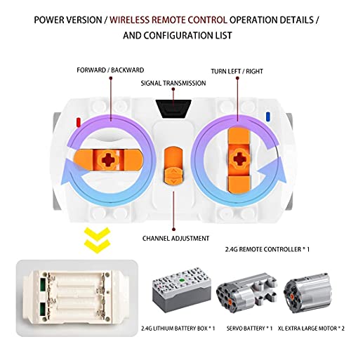n.g. Home Decor Technic Sportwagen für Land Rover Defender Bausatz 3082 Blöcke - Kompatibel mit Lego – Bild 4