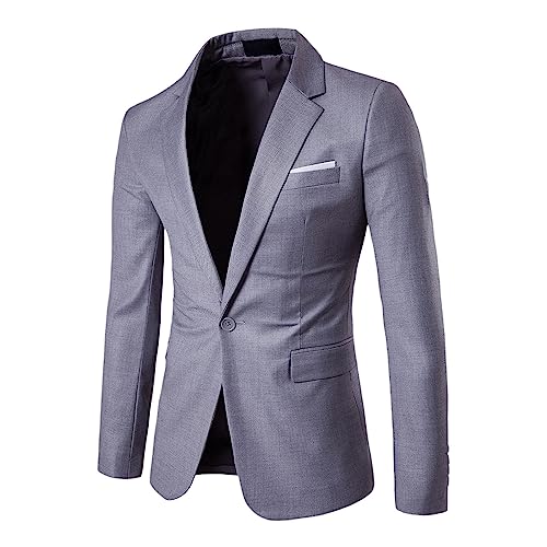 Manteau de sport homme gris pour sorties quotidiennes et bureau
