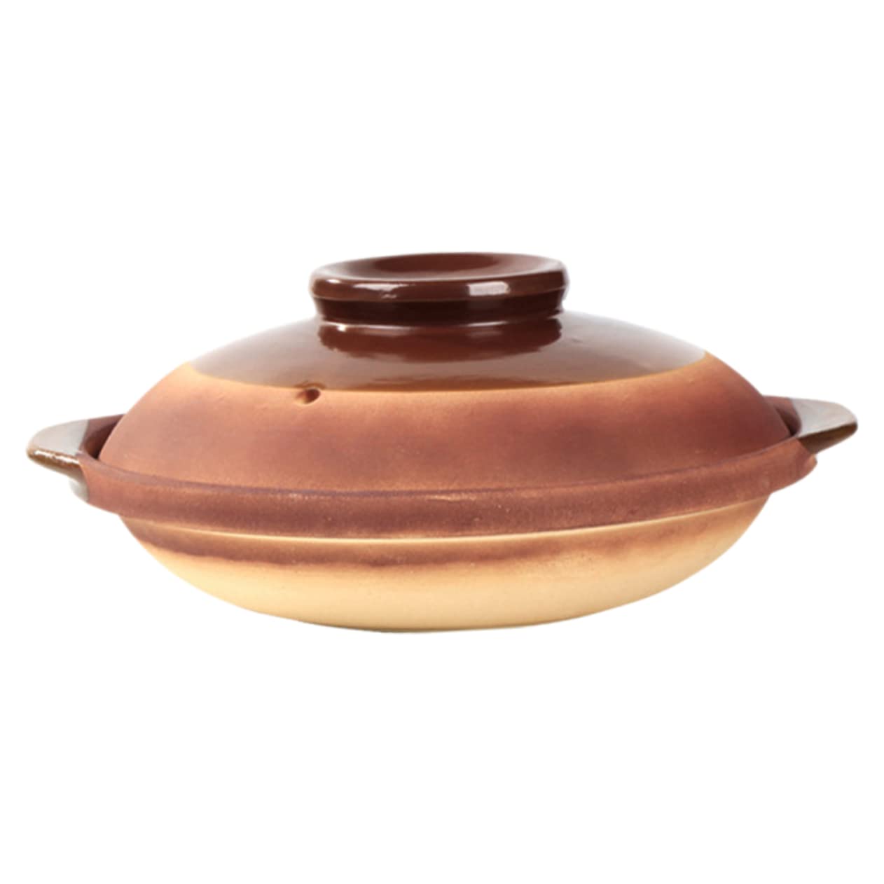 TOPBATHY Cazuela De Barro Para Guisos Olla De Barro Para Cocinar Sopa Casera Sartén De Fundido Tapa Utensilios Para Cocina Resistente Al Calor