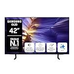 Samsung OLED 4K Vision AI Smart TV 42'' QE42S90FAUXZT, Processore NQ4 AI Gen3r, 4K AI Upscaling Pro, OlLED HDR+, Motion Xcelerator144 Hz, PACCHETTO INTRATTENIMENTO, 2025