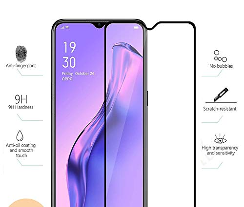 Image of Screen Protector for Samsung Galaxy A12 | A32 (Black) Tempered Glass Edge-to-Edge 6D Screen Guard With Installation Kit