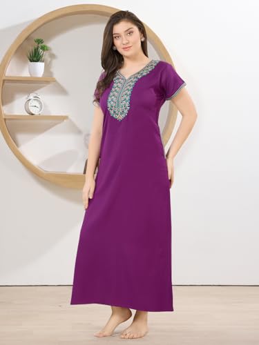 Image of Soulemo Women's Solid Alpine Nighty 1796