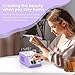 JIASHENG Professional Nail Drill, 20000rpm Electric Nail Drill Machine, Electric Nail File Drills for Acrylic Nails Gel Nails Manicure Pedicure Tools for Salon Use, Violet
