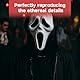 Scream Maske, Gruselige Halloween Ghost Maske Für Erwachsene, Horror Kostüm Zubehör Für Partys Und Veranstaltungen