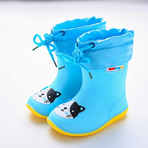 Toddler Rain Boots Waterproof Rainboots Outdoor Boys Girls Cute Water Shoes Non-Slip Rubber Mud Boots Lightweight3