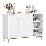 Hzuaneri Badezimmerschrank, Sideboard, Küchenschrank mit 2 Türen, Beistellschrank, Badschrank mit...