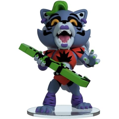 Youtooz FNAF Glamrock Roxy 4.4”, Glamrock Roxy Vinyl Figure, Collectible Glamrock Roxy from Five Nights at Freddys FNAF Collection Cover