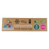 Eco Green Living Bolsas de Alimentos y Congelador 2L, Ecológicas, Sin BPA, 100%...