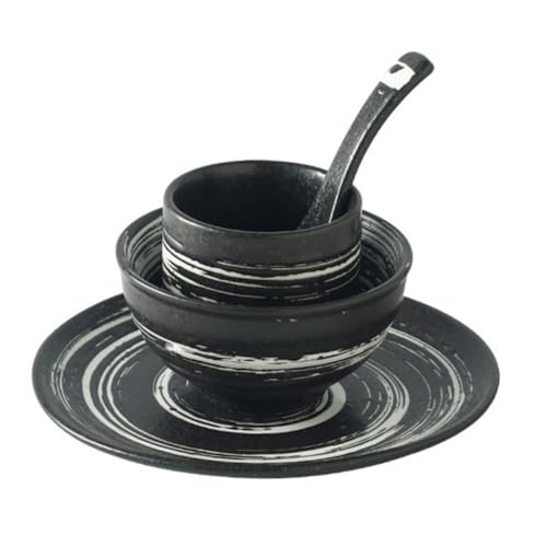 POPETPOP Vajilla Cerámica Completa para Sushi Restaurante Hot Pot Hotel Set Cuenco Plato Taza Cuchara Apto Lavavajillas Diseño Elegante y Práctico para Uso Individual POPETPOP Vajilla Cerámica Completa para Sushi Restaurante Hot Pot Hotel Set Cuenco Plato Taza Cuchara Apto Lavavajillas Diseño Elegante y Práctico para Uso Individual