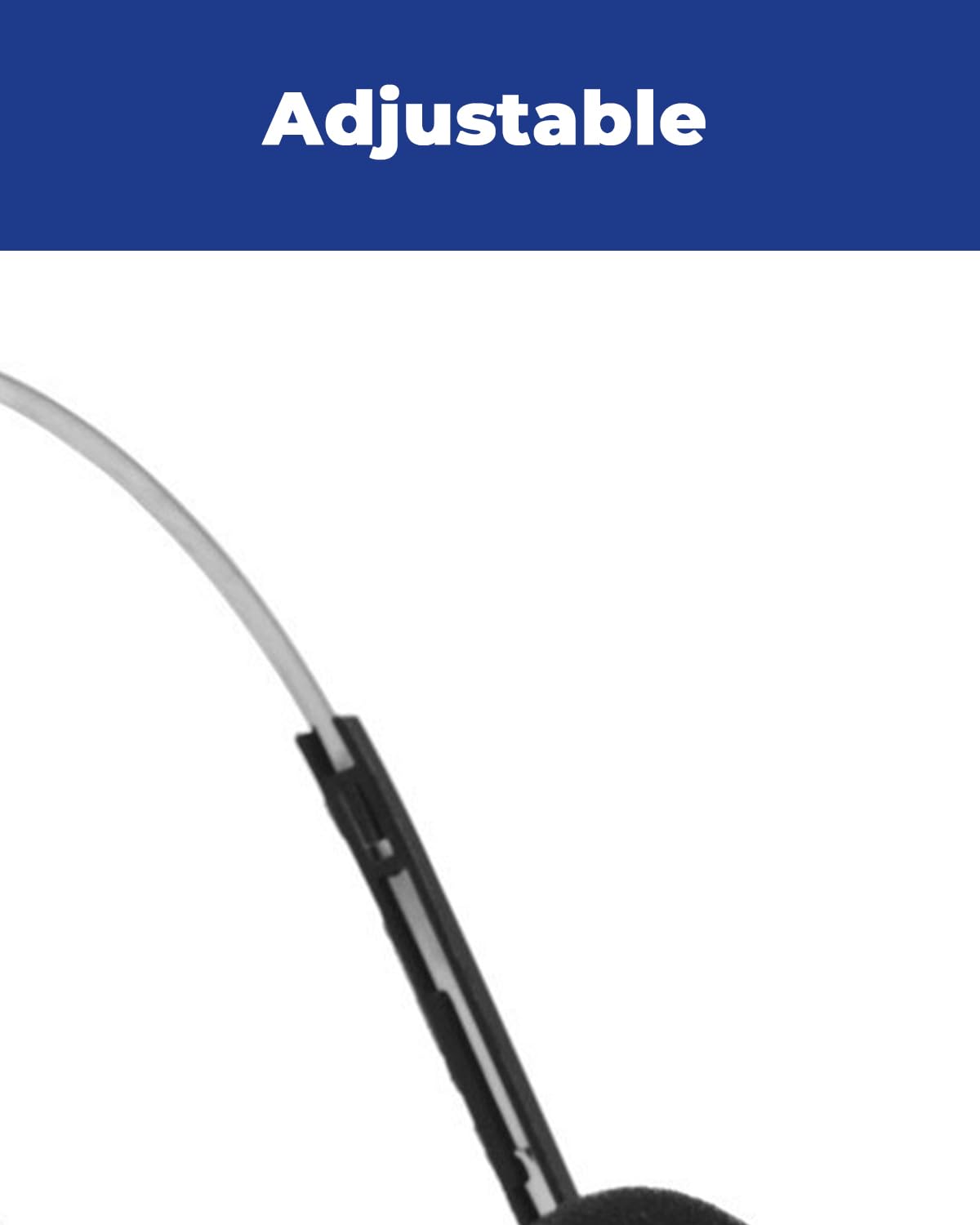 Confezione da 10 cuffie per studenti scolastici, cuffie sfuse con jack da 3,5 mm, comodi cuscinetti morbidi, archetto regolabile, cavo anti-groviglio da 1,2 m, per computer, tablet e laptop