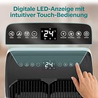 SereneLife Klimaanlage Mobil 12000 BTU – Kleine Klimaanlage für Zimmer bis 21 m² | Kühlung, Entfeuchter & Ventilator | 51 dB – Ansicht 8
