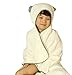 Organic Bamboo Hooded Baby Towel & Washcloth Set - Soft, Bath Robes, Robe with Hood for Babies, Toddlers, Kids - Toddler Large and Small Towels for Boy or Girl - Best Shower Gift to Boys and Girls
