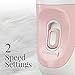 Remington Smooth & Silky Total Coverage Epilator, Electric Tweezing System, Pink, EP7010E