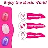 EastRock Professional 6-Pack Plastic Egg Shakers - Precision Hand Percussion for Musicians, Rhythm Training, Band Practice (Pink Purple Rose) #2