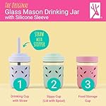 Elk and Friends Glass Sippy Cups image 2