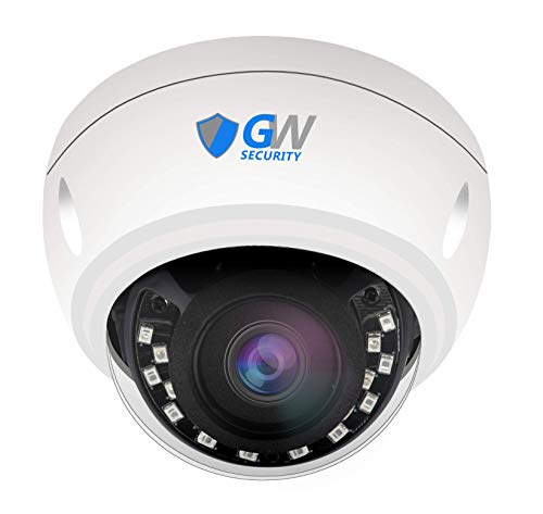Gw Security Autofocus 4K (8Mp) Smart Ai Motorized Zoom Security Camera System, 8 Channel H.265 4K Nvr With 4 X 8 Megapixel 2.8-8Mm 3X Optical Zoom Waterproof Ip Poe Dome Cameras Built-In Microphone #TOP1