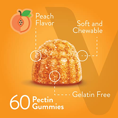 Turmeric Curcumin Gummies With Ginger & Black Pepper Herbal Supplement, 2000Mg, Immune Support, Healthy Skin, And Joint Health, Vegan, Pectin Based, For Adults And Teens - Chewable Peach Flavor Gummy #TOP2