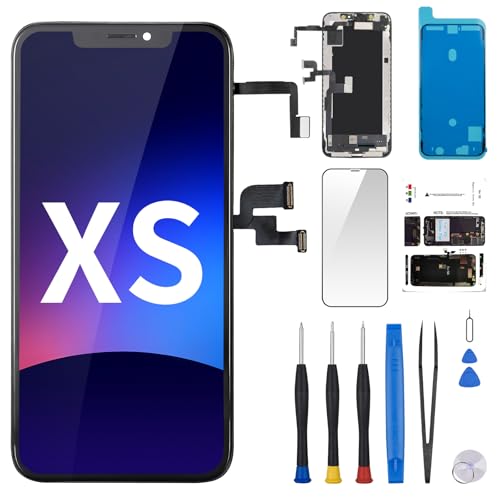 Écran de rechange pour iPhone XS pour réparer le tactile et le haut-parleur
