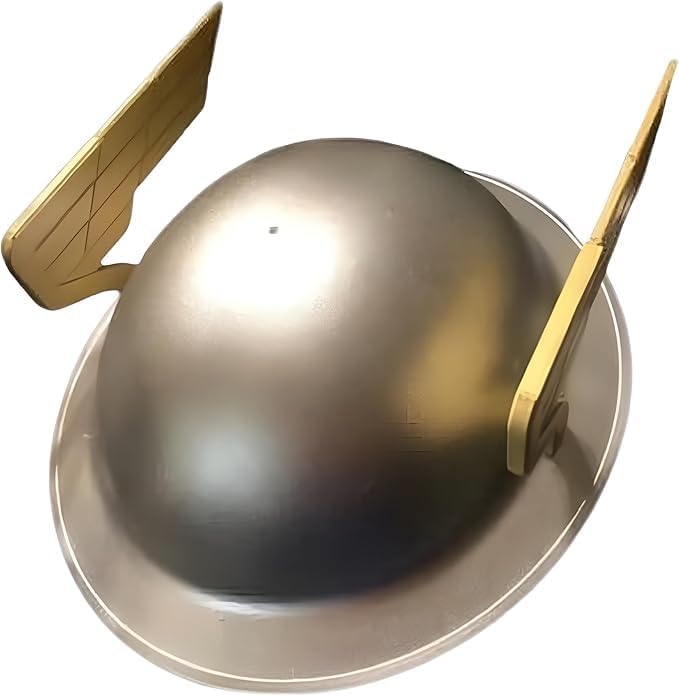 LOTUS BY RKMedieval Jay Garrick Stylish Hat Steel Helmet of Jay Garrick The Flash for LARP/Costume/Collection Christmas/Halloween Best Gift