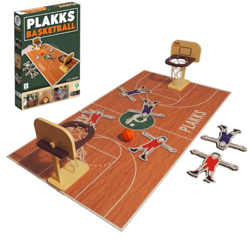 PLAKKS Basketball | Juego de Mesa de Baloncesto para Niños, Jóvenes y Adultos | De 7 a...