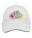 Makoroni - Peace Love Tasmanian Devil Hat Adjustable Cap, DesU2 White
