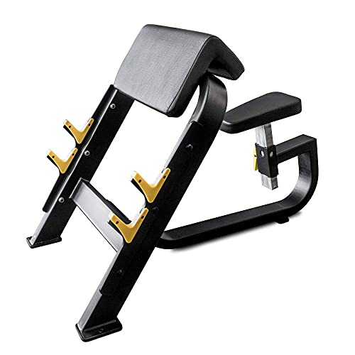 Image of Preacher Curl Commercial Gym Weight Training Bicep Bench for Home Gym | 300kg Load Capacity