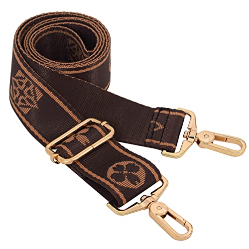 Strap Purse Crossbody Bag Strap Replacement Metal Swivel Hook Shoulder Strap Guitar Strap for Crossbody Bag/luggag …