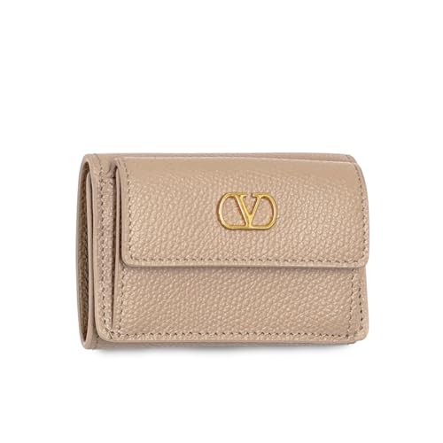 [VALENTINO] ヴァレンティノ 三つ折り財布 ミニ ベージュ P0AT9SNP WRP [並行輸入品]