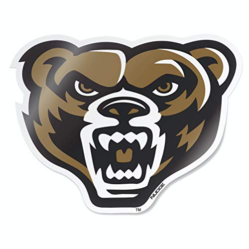 Image of Collegiate NCAA Car Decal Made from Premium Weatherproof Vinyl (Oakland University)