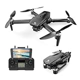 JUGUTEE Drones with UHD Camera for Adults 3 Axis Brushless Drone with 4K/30FPS Video 48MP Photo with 5GHz Transmission, Intelligent GPS Auto Return, Brushless Motor, Auto Return, 3D Flips, Headless Mode, Aerial Photography Multicolor