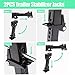 2PCS Swing Down Trailer Stabilizer Jacks - 7