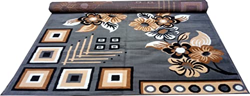 Image of Sifa Carpet Heavy Thikness Quality Carpet for Living Room & Drawing Room Size 8x10 Feet Grey Color Carpet