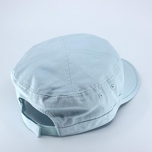 Image of The Vintage Year Heavy Stitching Washed Cotton Cadet Hat - Durable Military Baseball Cap for Men & Women, Outdoor Casual Wear