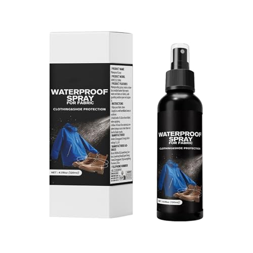 Solución Protectora - Agente Protector De Agua | Spray Impermeabilizante Para Tejidos | Spray Impermeabilizante Textil Exterior Para Mochila 120ml Para Mochila Ropa Sofá Temporada De Lluvia