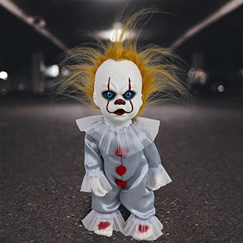 Style On Fleek Clown Plush Doll Horror Movie Stuffed Toy Figure Scary Terror Halloween Plushies Gifts For Kid Children 5.9' Birthday #TOP4