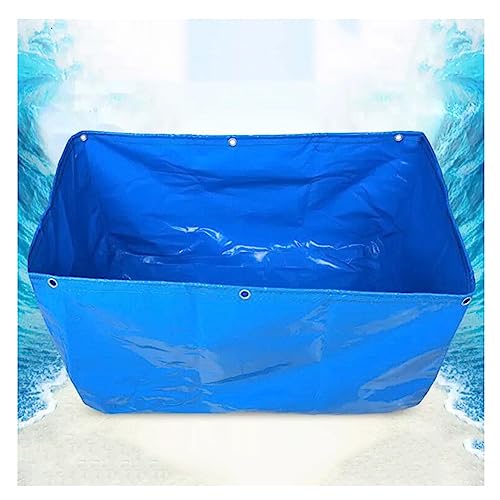 Lona para estanque de peces y tanque de almacenamiento portátil con ojales 2