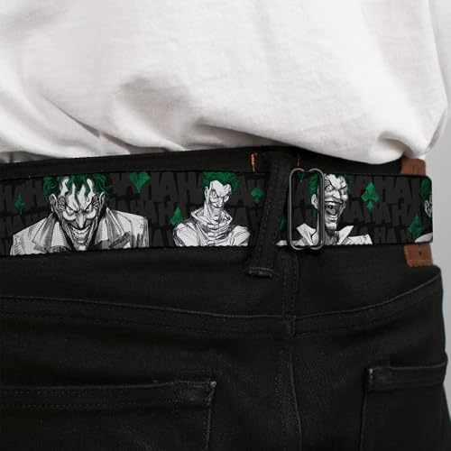 Cinturón Joker Laughing Expressions con hebilla de seguridad para trajes DC Comics 4