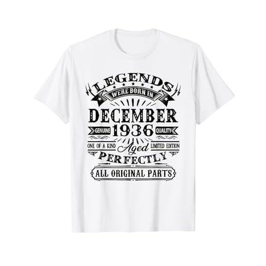 Regalo 88 Años Cumpleaños Las Leyendas Nacen Diciembre 1936 Camiseta