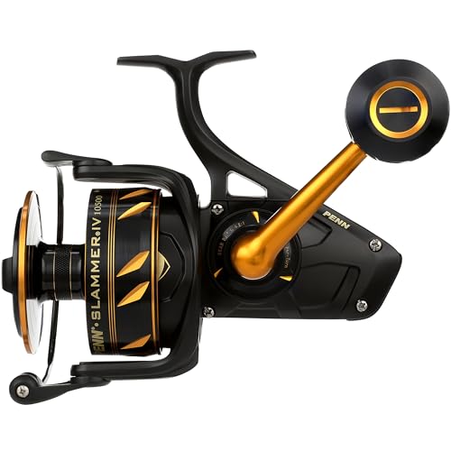 Moulinet Penn Slammer IV bâti métal ultra robuste pour les pêches sportives lourdes