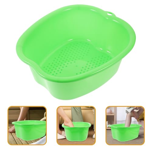 Baldín para baño de pies con masaje acupuntura verde miniatura 7